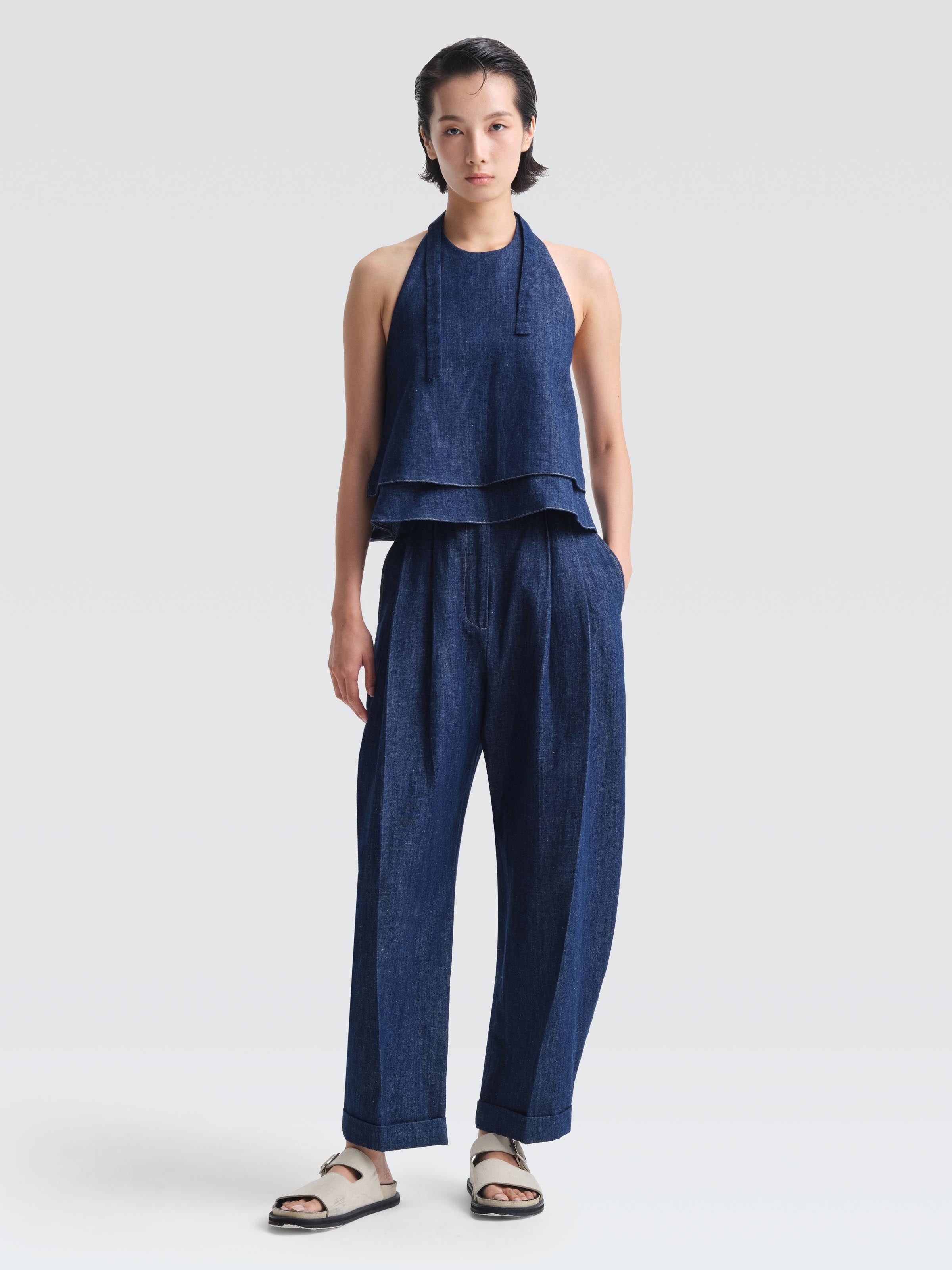 Denim Alma Top
