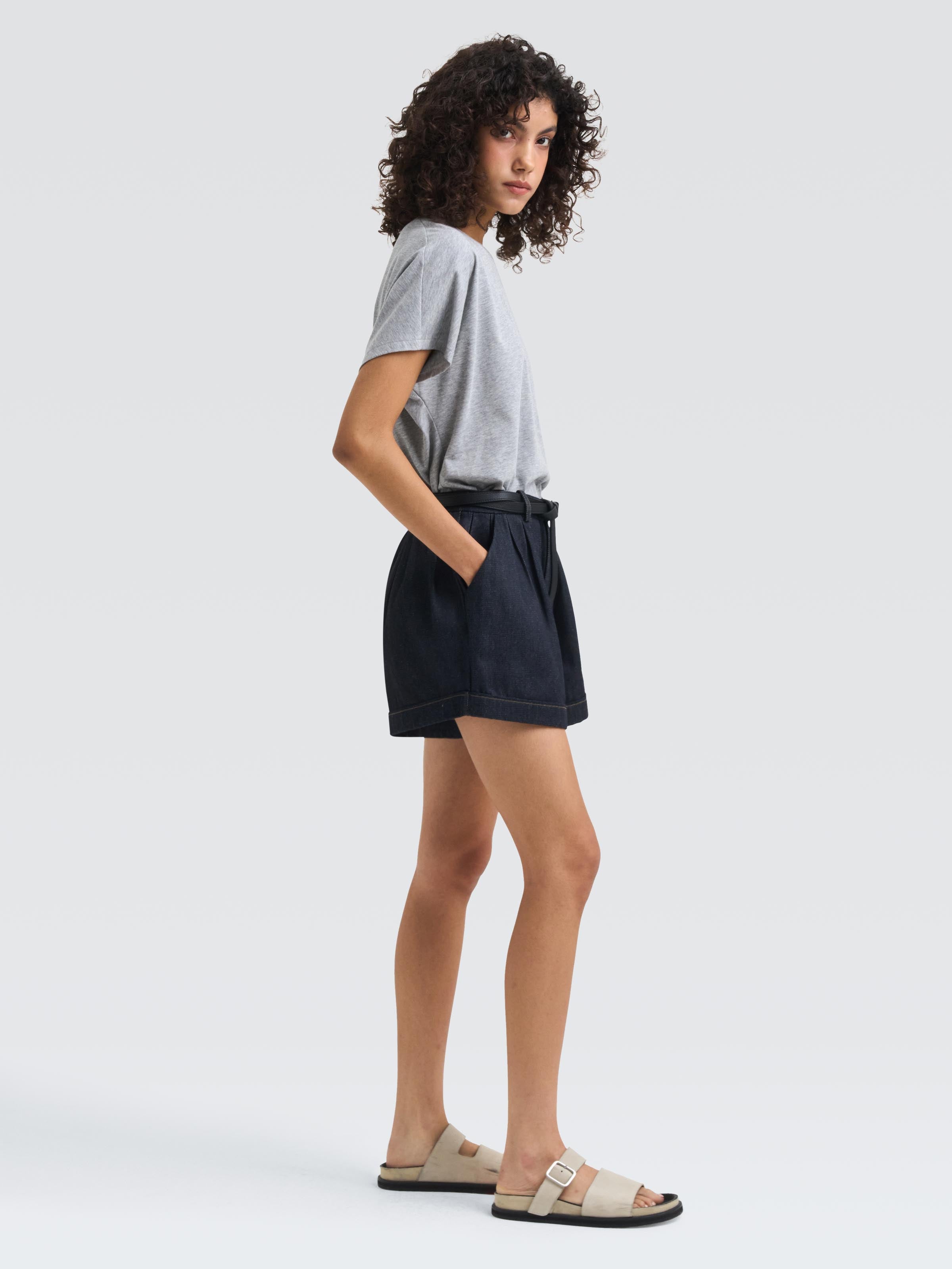Japanese Denim Sophie Shorts 3 Japanese Denim Sophie Shorts