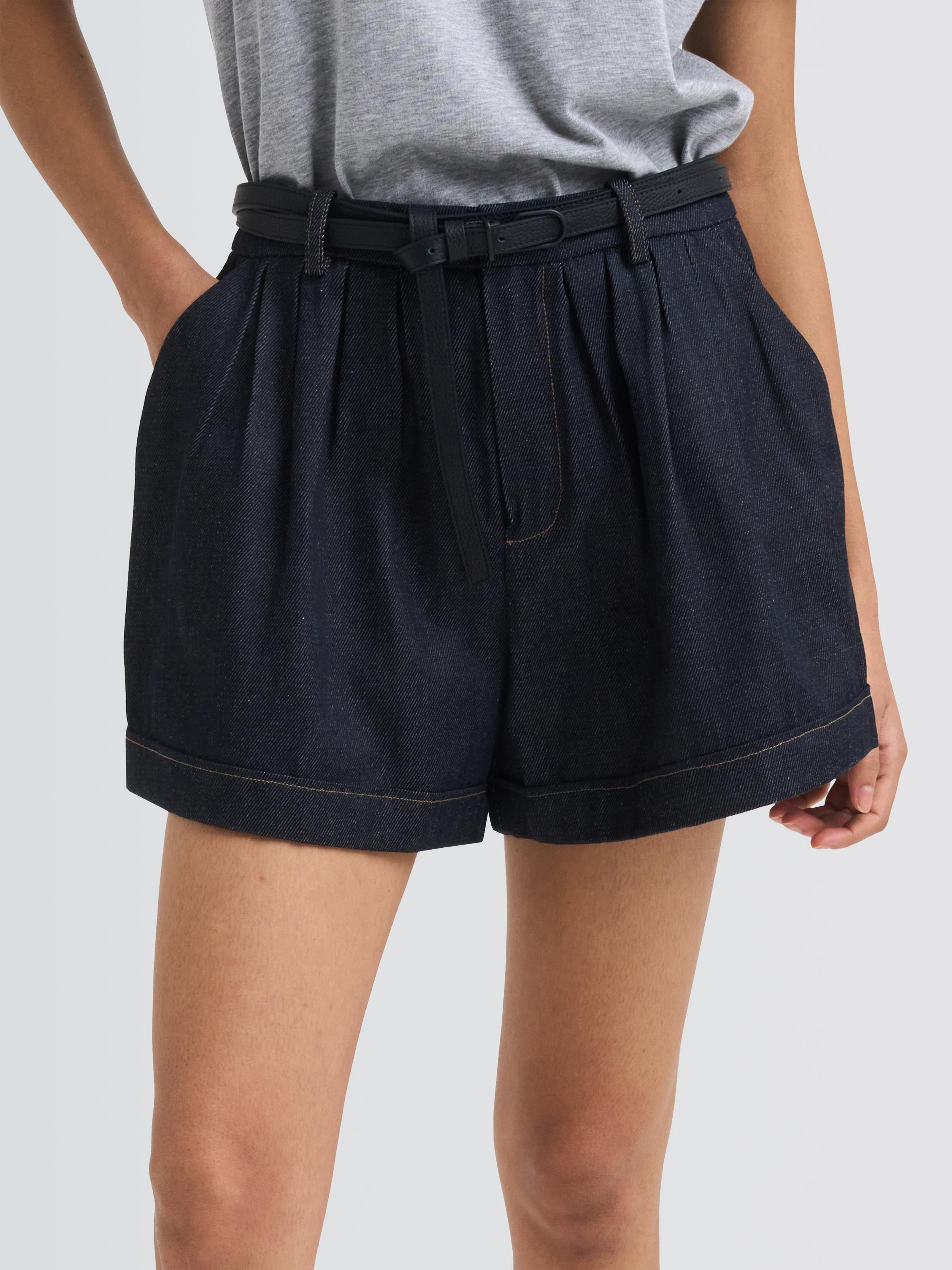 Japanese Denim Sophie Shorts 5 Japanese Denim Sophie Shorts