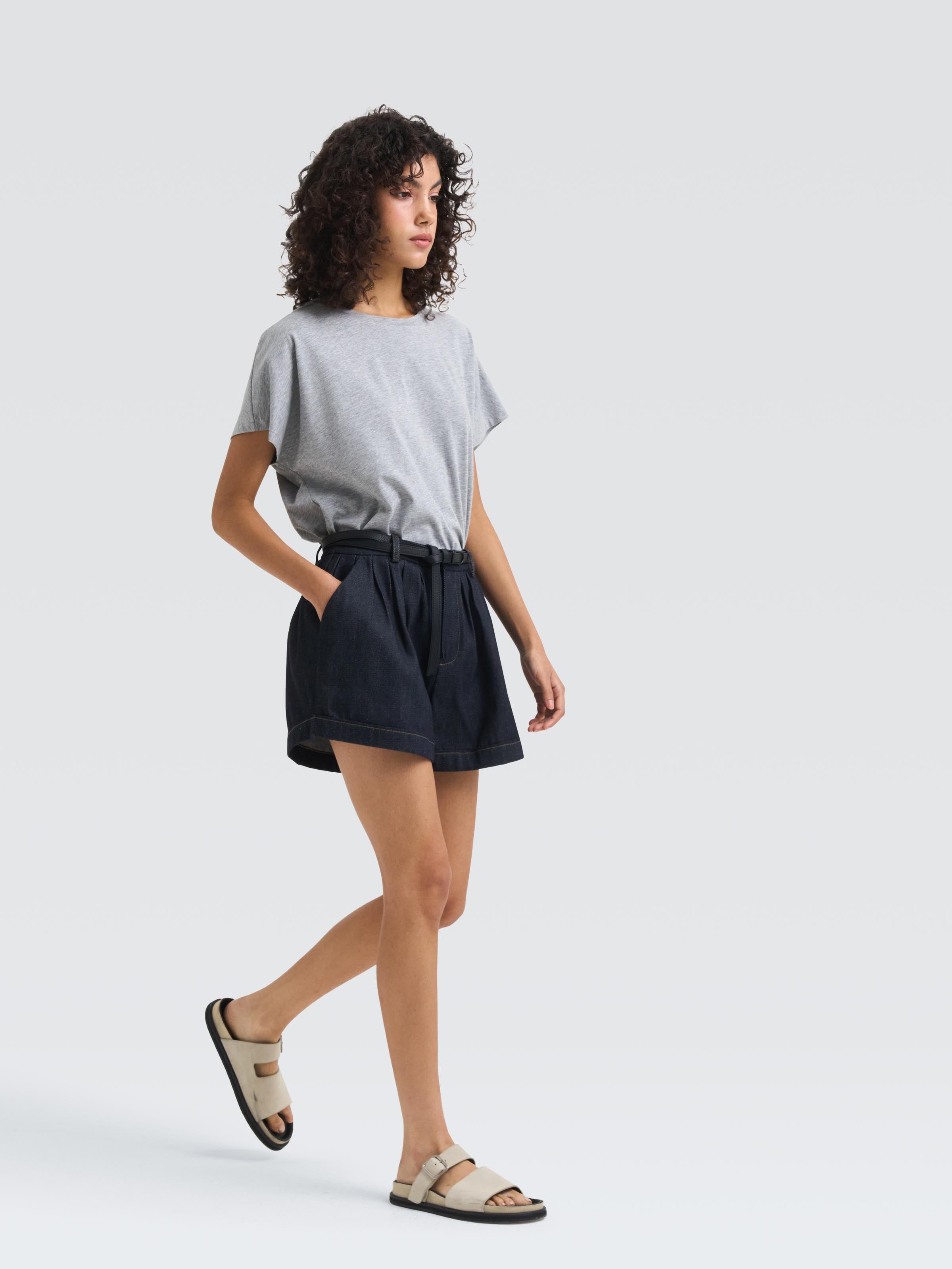 Japanese Denim Sophie Shorts 6 Japanese Denim Sophie Shorts