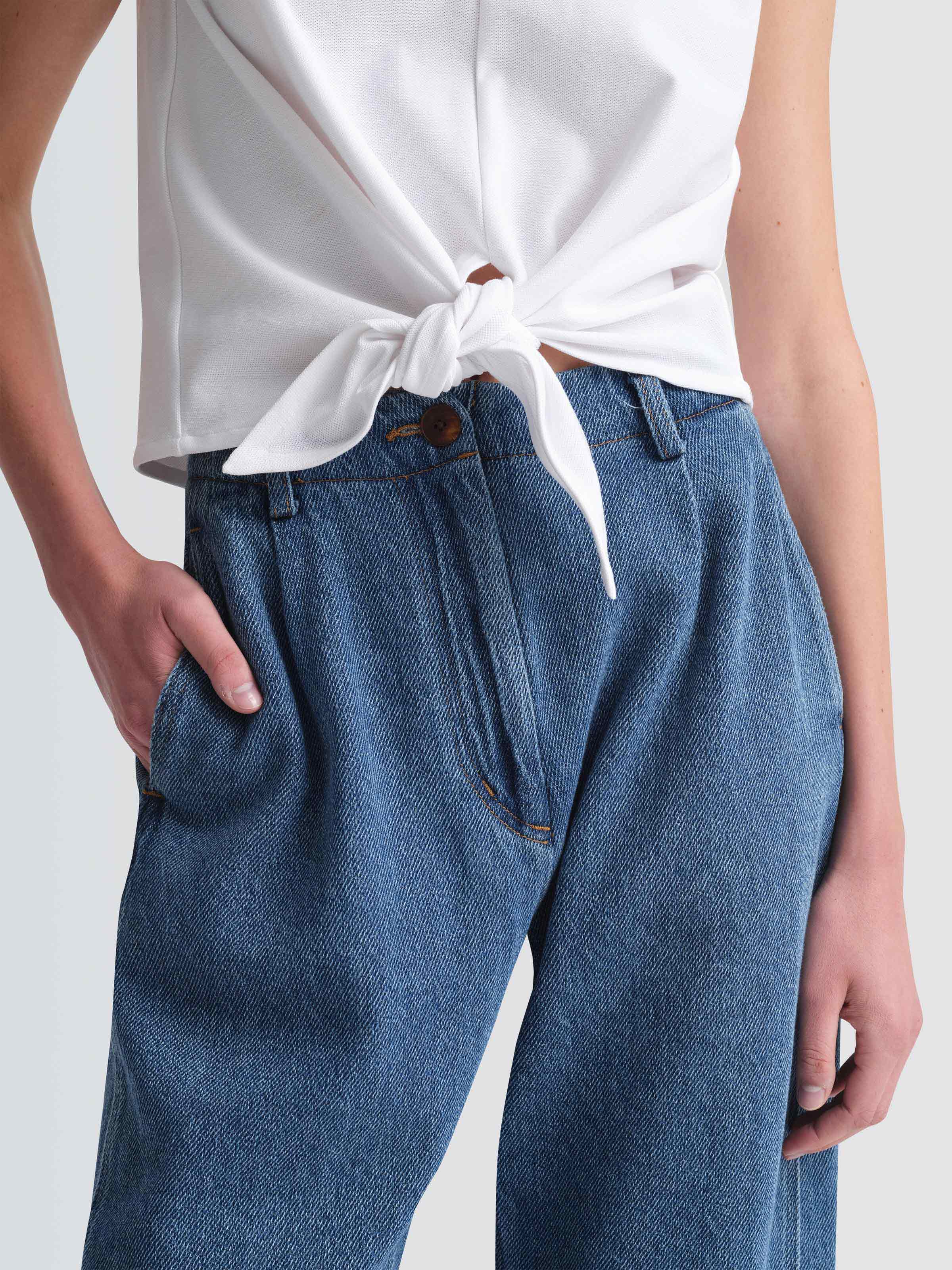 Denim Percy Pants 4 Denim Percy Pants